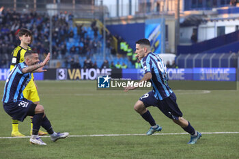 2024-01-20 - Nicolo Buso (Lecco) and Franco Lepore (Lecco) celebrates a goal which is then disallowed during the Serie BKT match between Lecco and Pisa at Stadio Mario Rigamonti-Mario Ceppi on January 20, 2024 in Lecco, Italy.
(Photo by Matteo Bonacina/LiveMedia) - LECCO 1912 VS AC PISA - ITALIAN SERIE B - SOCCER