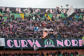 2024-01-20 - Palermo supporters during the Italian Serie BKT match between Palermo F.C. vs Modena F.C. 2018 on 20 January 2024 at the Renzo Barbera stadium in Palermo, Italy - PALERMO FC VS MODENA FC - ITALIAN SERIE B - SOCCER