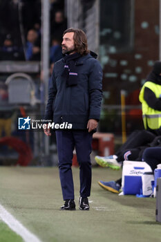 2024-01-19 - Andrea Pirlo of Sampdoria coach during Serie B between U.C Sampdoria vs Parma Calcioi at Luigi Ferraris Stadium - UC SAMPDORIA VS PARMA CALCIO - ITALIAN SERIE B - SOCCER