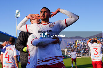 2024-01-20 - Emanuele Pecorino (Sudtirol) celebrates the goal - BRESCIA CALCIO VS FC SüDTIROL - ITALIAN SERIE B - SOCCER