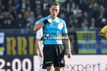 2024-01-27 - The referee Abisso - MODENA FC VS PARMA CALCIO - ITALIAN SERIE B - SOCCER