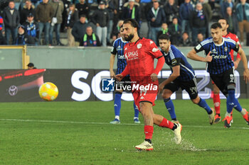 2024-01-27 - Daniele Verde (Spezia) scores on penalty - PISA SC VS SPEZIA CALCIO - ITALIAN SERIE B - SOCCER