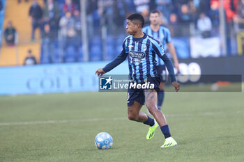2024-02-03 - Eddie Salcedo (Lecco) during the Serie BKT match between Lecco and Cremonese at Stadio Mario Rigamonti-Mario Ceppi on February 3, 2024 in Lecco, Italy.
(Photo by Matteo Bonacina/LiveMedia) - LECCO 1912 VS US CREMONESE - ITALIAN SERIE B - SOCCER