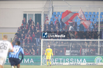 2024-02-03 - Fans of Cremonese during the Serie BKT match between Lecco and Cremonese at Stadio Mario Rigamonti-Mario Ceppi on February 3, 2024 in Lecco, Italy.
(Photo by Matteo Bonacina/LiveMedia) - LECCO 1912 VS US CREMONESE - ITALIAN SERIE B - SOCCER