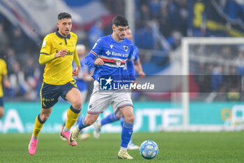 2024-02-03 - Fabio Abiuso (Modena) - Agustin Alvarez (Sampdoria) - UC SAMPDORIA VS MODENA FC - ITALIAN SERIE B - SOCCER