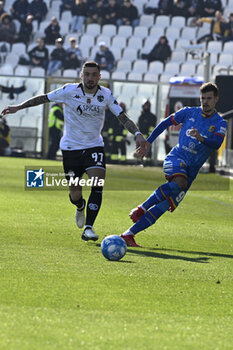 2024-02-03 - Filip Jagiello (Spezia) and Mario Situm (Catanzaro) - match Spezia-Catanzaro at Stadium 