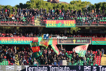 2024-02-03 - Fans of Ternana Sector Est
during the Italian Serie BKT match between Ternana vs Como on 03 February 2024 at the Liberati stadium in Terni Italy
(Photo by Luca Marchetti/LiveMedia)
 - TERNANA CALCIO VS COMO 1907 - ITALIAN SERIE B - SOCCER