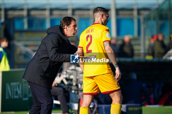2024-02-03 - The head coach Edoardo Gorini (AS Cittadella) and Alessandro Salvi (AS Cittadella) - BRESCIA CALCIO VS AS CITTADELLA - ITALIAN SERIE B - SOCCER