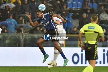2024-02-10 - Head tackle by Idrissa Toure' (Pisa) and Luigi Aquino (Sampdoria) - PISA SC VS UC SAMPDORIA - ITALIAN SERIE B - SOCCER
