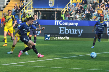 2024-02-17 - Dennis Man (Parma) scores 2-1 - PARMA CALCIO VS AC PISA - ITALIAN SERIE B - SOCCER