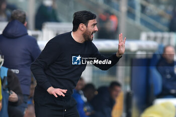 2024-02-17 - Head coach of Pisa Alberto Aquilani - PARMA CALCIO VS AC PISA - ITALIAN SERIE B - SOCCER
