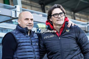 2024-02-18 - Paolo Bianco (Modena) and Paolo Vanoli (Venezia) - VENEZIA FC VS MODENA FC - ITALIAN SERIE B - SOCCER