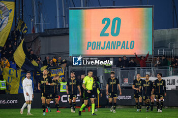 2024-02-18 - Venezia celebrates after scoring the gol of 2-1 - VENEZIA FC VS MODENA FC - ITALIAN SERIE B - SOCCER