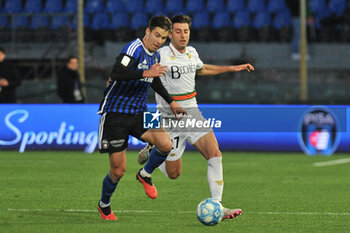 2024-02-24 - Pietro Beruatto (Pisa) Antonio Candela (Venezia) - PISA SC VS VENEZIA FC - ITALIAN SERIE B - SOCCER
