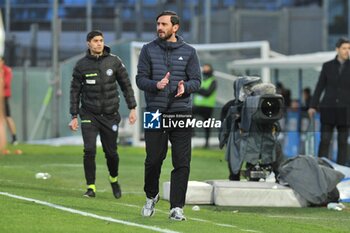 2024-02-24 - Head coach of Pisa Alberto Aquilani - PISA SC VS VENEZIA FC - ITALIAN SERIE B - SOCCER