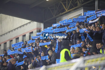 2024-02-27 - Fans of Lecco with “Lecchesi” banner during the Serie BKT match between Lecco and Como at Stadio Mario Rigamonti-Mario Ceppi on February 27, 2024 in Lecco, Italy.
(Photo by Matteo Bonacina/LiveMedia) - LECCO 1912 VS COMO 1907 - ITALIAN SERIE B - SOCCER