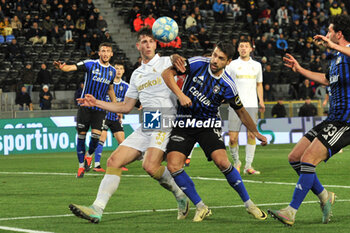 2024-02-28 - Cristian Cauz (Modena) Miguel Luis Pinto Veloso (Pisa) - PISA SC VS MODENA FC - ITALIAN SERIE B - SOCCER