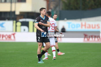 2024-03-02 - Gabriel Lunetta (Lecco) during the Serie BKT match between Sudtirol and Lecco at Stadio Druso on March 2, 2024 in Bolzano, Italy.
(Photo by Matteo Bonacina/LiveMedia) - FC SüDTIROL VS LECCO 1912 - ITALIAN SERIE B - SOCCER