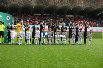 2024-03-02 - Team of Lecco during the Serie BKT match between Sudtirol and Lecco at Stadio Druso on March 2, 2024 in Bolzano, Italy.
(Photo by Matteo Bonacina/LiveMedia) - FC SüDTIROL VS LECCO 1912 - ITALIAN SERIE B - SOCCER