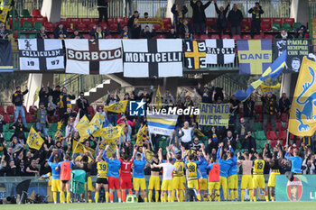 2024-03-02 - exultation Parma under the fans at the end of the match
during the Italian Serie BKT match between Ternana vs Parma on 2 March 2024 at the Liberati stadium in Terni Italy
(Photo by Luca Marchetti/LiveMedia)
 - TERNANA CALCIO VS PARMA CALCIO - ITALIAN SERIE B - SOCCER