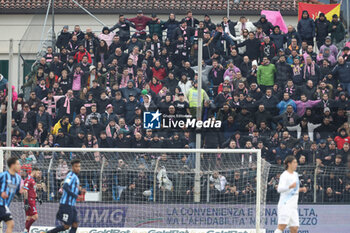 2024-03-10 - Fans of Palermo during the Serie BKT match between Lecco and Palermo at Stadio Mario Rigamonti-Mario Ceppi on March 10, 2024 in Lecco, Italy.
(Photo by Matteo Bonacina/LiveMedia) - LECCO 1912 VS PALERMO FC - ITALIAN SERIE B - SOCCER