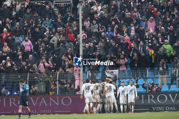 2024-03-10 - Team of Palermo during the Serie BKT match between Lecco and Palermo at Stadio Mario Rigamonti-Mario Ceppi on March 10, 2024 in Lecco, Italy.
(Photo by Matteo Bonacina/LiveMedia) - LECCO 1912 VS PALERMO FC - ITALIAN SERIE B - SOCCER