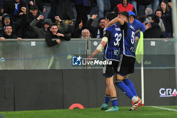 2024-03-09 - Stefano Moreo (Pisa) celebrates after goal of 1-0 - PISA SC VS TERNANA CALCIO - ITALIAN SERIE B - SOCCER