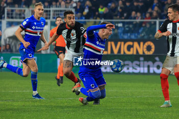 2024-03-11 - Serie B, day 29, 11-03-2024, Genova, Stadio Ferraris, in the photo: Esposito claim a penalty - UC SAMPDORIA VS ASCOLI CALCIO - ITALIAN SERIE B - SOCCER