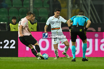 2024-03-15 - Kristoffer Lund (Palermo F.C.) during the Italian Serie BKT match between Palermo F.C. vs. Venezia F.C. on 15th of March 2024 at the Renzo Barbera stadium in Palermo, Italy - PALERMO FC VS VENEZIA FC - ITALIAN SERIE B - SOCCER