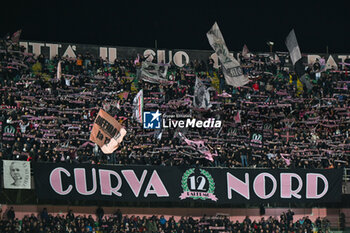 2024-03-15 - Palermo F.C. supporters during the Italian Serie BKT match between Palermo F.C. vs. Venezia F.C. on 15th of March 2024 at the Renzo Barbera stadium in Palermo, Italy - PALERMO FC VS VENEZIA FC - ITALIAN SERIE B - SOCCER