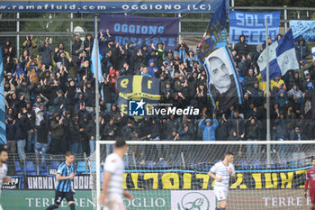 2024-04-01 - Fans of Lecco during the Serie BKT match between Lecco and Cittadella at Stadio Mario Rigamonti-Mario Ceppi on April 1, 2024 in Lecco, Italy.
(Photo by Matteo Bonacina/LiveMedia) - LECCO 1912 VS AS CITTADELLA - ITALIAN SERIE B - SOCCER
