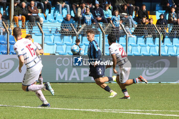 2024-04-01 - Mats Lemmens (Lecco) during the Serie BKT match between Lecco and Cittadella at Stadio Mario Rigamonti-Mario Ceppi on April 1, 2024 in Lecco, Italy.
(Photo by Matteo Bonacina/LiveMedia) - LECCO 1912 VS AS CITTADELLA - ITALIAN SERIE B - SOCCER
