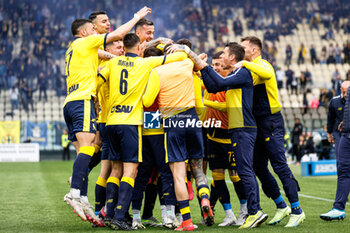 2024-04-01 - Modena celebrates after scoring the gol of 1-0 - MODENA FC VS SSC BARI - ITALIAN SERIE B - SOCCER