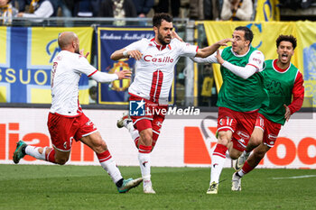 2024-04-01 - Raffaele Pucino (Bari) celebrates after scoring the gol of 1-1 - MODENA FC VS SSC BARI - ITALIAN SERIE B - SOCCER