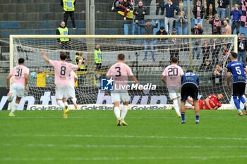 2024-04-01 - Matteo Luigi Brunori (Palermo) scores on penalty - PISA SC VS PALERMO FC - ITALIAN SERIE B - SOCCER