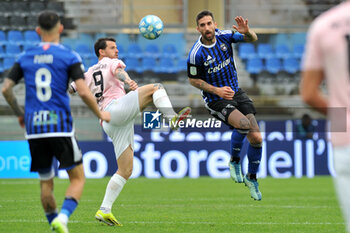 2024-04-01 - Matteo Luigi Brunori (Palermo) Antonio Caracciolo (Pisa) - PISA SC VS PALERMO FC - ITALIAN SERIE B - SOCCER