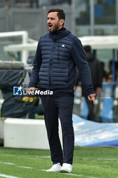 2024-04-01 - Head coach of Pisa Alberto Aquilani - PISA SC VS PALERMO FC - ITALIAN SERIE B - SOCCER