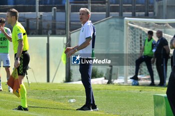 2024-04-13 - Head coach of Feralpisalo' Marco Zaffaroni - PISA SC VS FERALPISALò - ITALIAN SERIE B - SOCCER