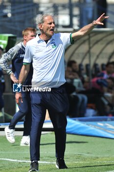 2024-04-13 - Head coach of Feralpisalo' Marco Zaffaroni - PISA SC VS FERALPISALò - ITALIAN SERIE B - SOCCER