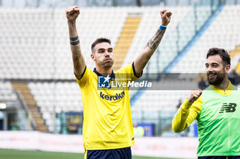 2024-04-27 - Giovanni Zaro (Modena) celebrates the victory - MODENA FC VS FC SüDTIROL - ITALIAN SERIE B - SOCCER