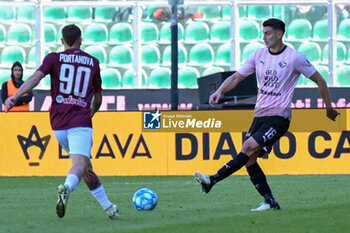 2024-04-27 - Ionut Nedelcearu (Palermo F.C.) during the Italian Serie BKT match between Palermo F.C. vs A.C. Reggiana 1919 on 27th April 2024 at the Renzo Barbera stadium in Palermo, Italy - PALERMO FC VS AC REGGIANA - ITALIAN SERIE B - SOCCER