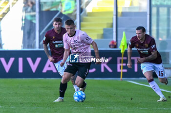 2024-04-27 - Kristoffer Lund (Palermo F.C.) during the Italian Serie BKT match between Palermo F.C. vs A.C. Reggiana 1919 on 27th April 2024 at the Renzo Barbera stadium in Palermo, Italy - PALERMO FC VS AC REGGIANA - ITALIAN SERIE B - SOCCER