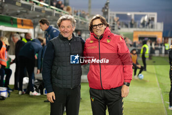 26/04/2024 - Paolo Vanoli (Venezia) and Giovanni Stroppa (Cremonese) - VENEZIA FC VS US CREMONESE - SERIE B - CALCIO