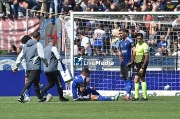 2024-05-04 - Antonio Caracciolo (Pisa) injury - PISA SC VS FC SüDTIROL - ITALIAN SERIE B - SOCCER