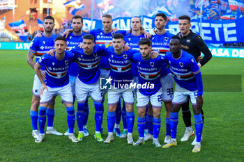 2024-02-17 - Serie B, day 25, Genova, Stadio Ferraris, in the photo: team Sampdoria - UC SAMPDORIA VS BRESCIA CALCIO - ITALIAN SERIE B - SOCCER