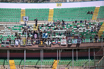 2024-05-05 - Ascoli Calcio supporters during the Italian Serie BKT match between Palermo F.C. vs Ascoli Calcio 1898 F.C. on 5th May 2024 at the Renzo Barbera stadium in Palermo, Italy - PALERMO VS ASCOLI - ITALIAN SERIE B - SOCCER
