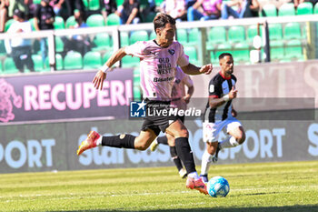 2024-05-05 - Jacopo Segre (Palermo F.C.) during the Italian Serie BKT match between Palermo F.C. vs Ascoli Calcio 1898 F.C. on 5th May 2024 at the Renzo Barbera stadium in Palermo, Italy - PALERMO VS ASCOLI - ITALIAN SERIE B - SOCCER