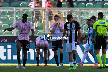 2024-05-05 - Palermo F.C. team show disappointment after tie the Italian Serie BKT match between Palermo F.C. vs Ascoli Calcio 1898 F.C. on 5th May 2024 at the Renzo Barbera stadium in Palermo, Italy - PALERMO VS ASCOLI - ITALIAN SERIE B - SOCCER