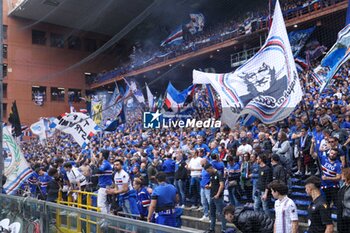 2024-05-05 - 05/05/2024, Genova, Serie B, Stadio Ferraris, Sampdoria-Reggiana, in the photo: supporters Sampdoria - SAMPDORIA VS REGGIANA - ITALIAN SERIE B - SOCCER