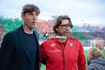 2024-05-24 - Paolo Vanoli (Venezia) and Michele Mignani ( head coach Palermo F. C.) - PLAYOFF - VENEZIA FC VS PALERMO FC - ITALIAN SERIE B - SOCCER